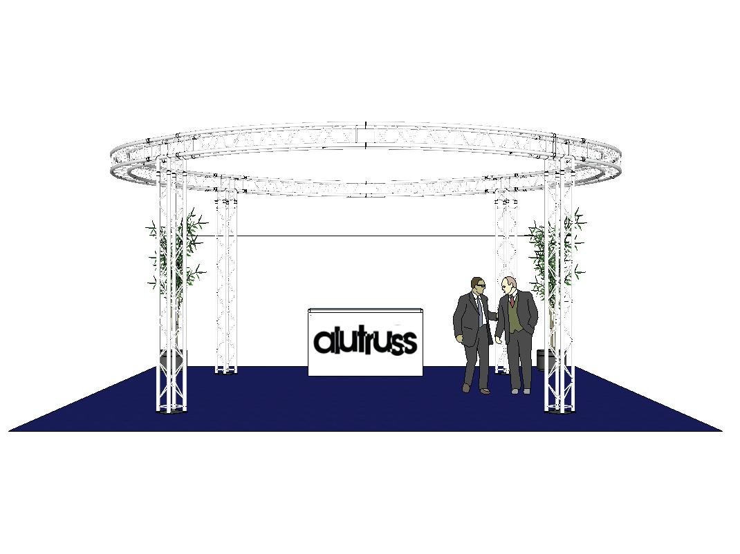 ALUTRUSS Traversenset QUADLOCK 6082 Kreis 6,6x3,5m-2