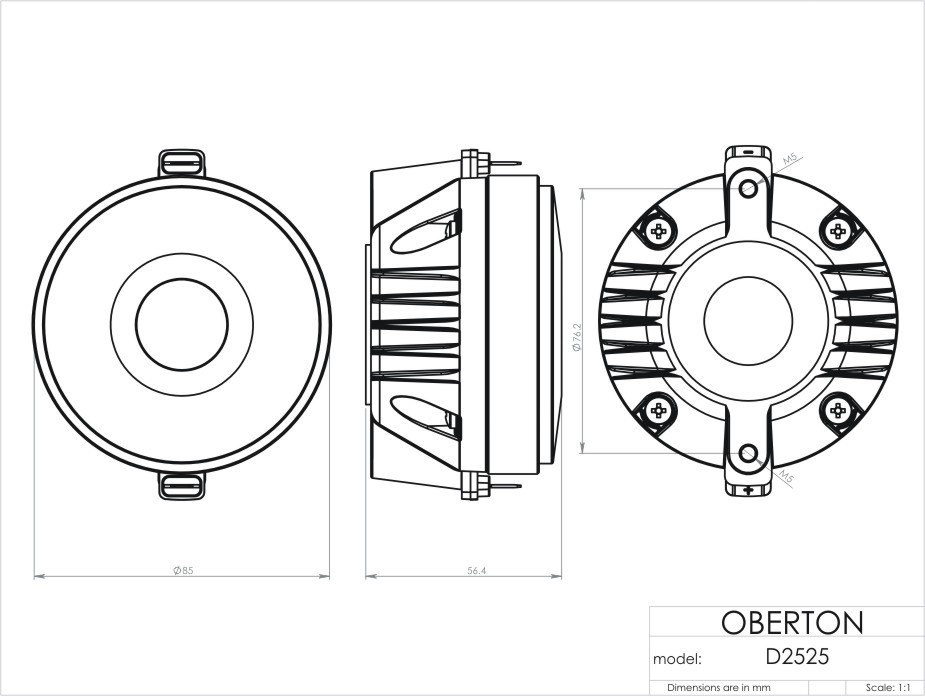 Oberton D2525