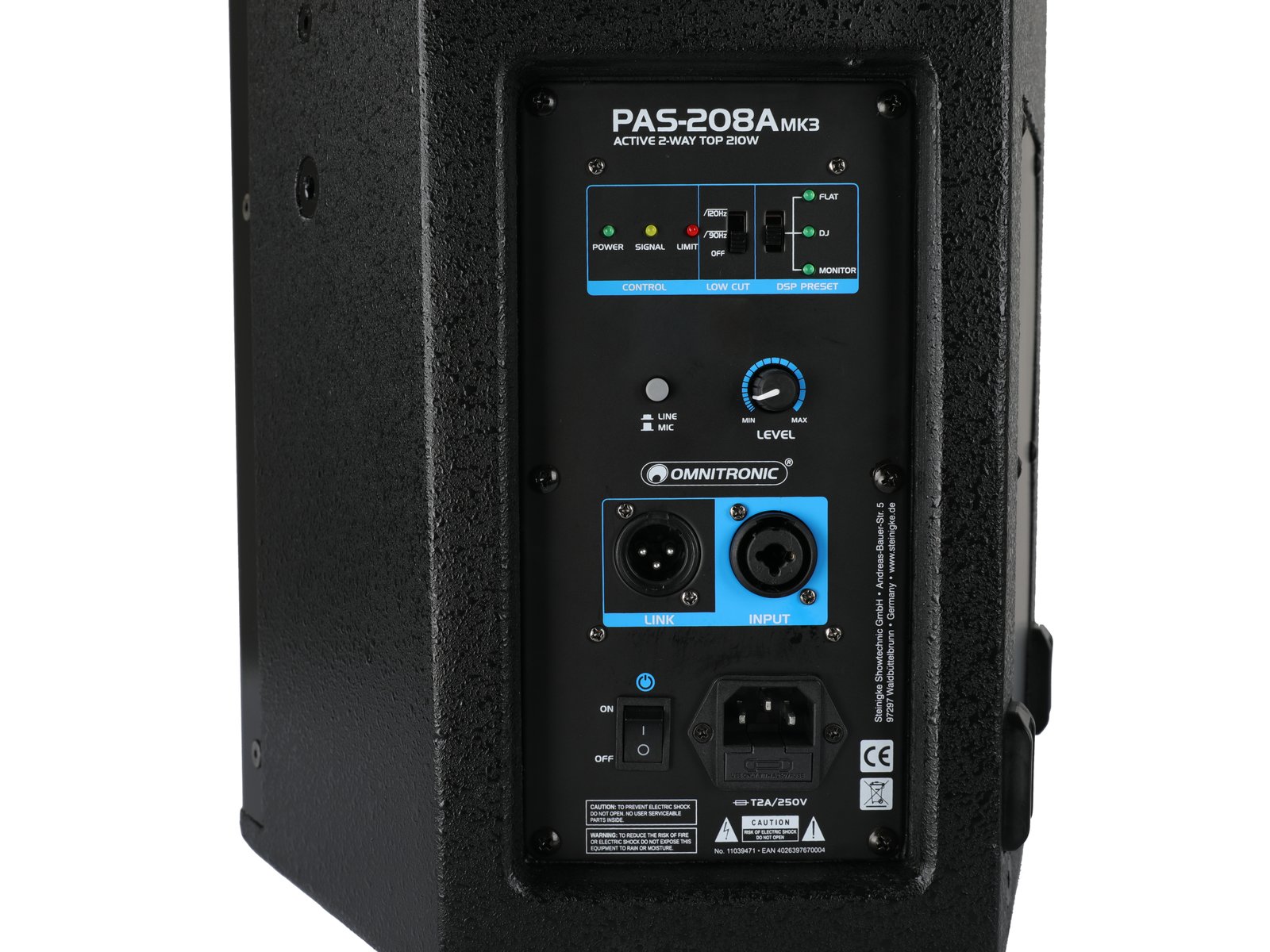 OMNITRONIC PAS-208A 