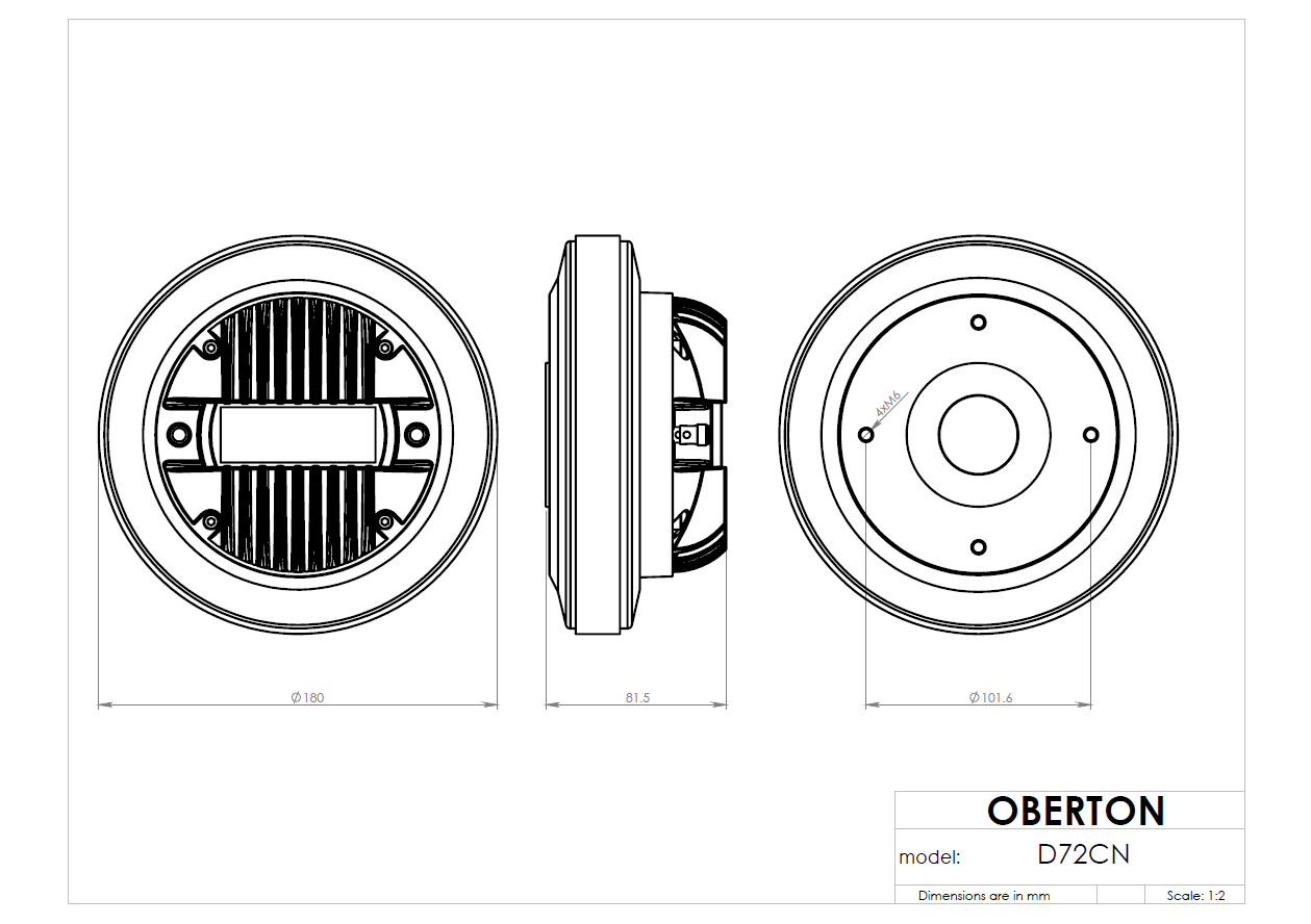 Oberton D72CN