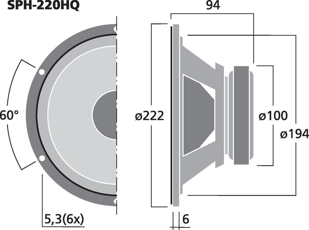 Monacor SPH-220HQ