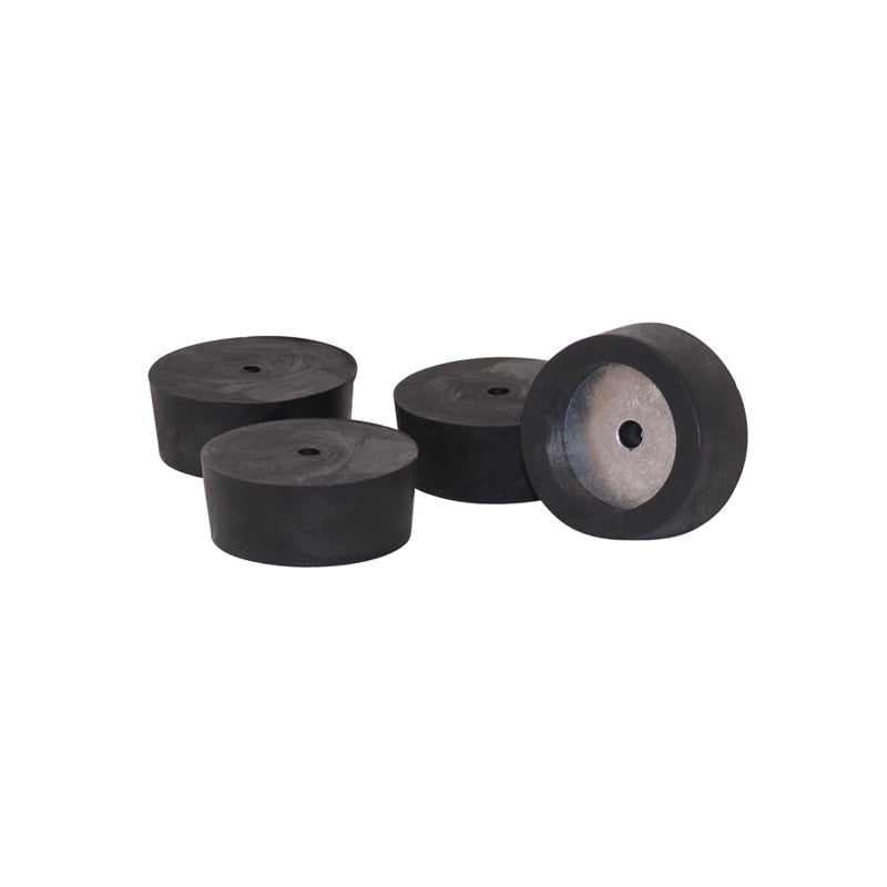 PA-Boxenfüsse Vollgummi 4 Stück 40x15mm BLANKO PA-Boxenfüsse Vollgummi 4 Stück 40x15mm BLANKO