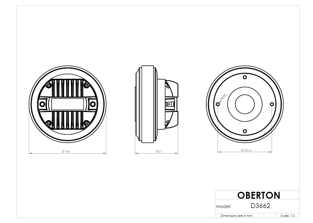 Oberton D3662