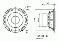 Visaton TIW 200 XS Visaton TIW 200 XS