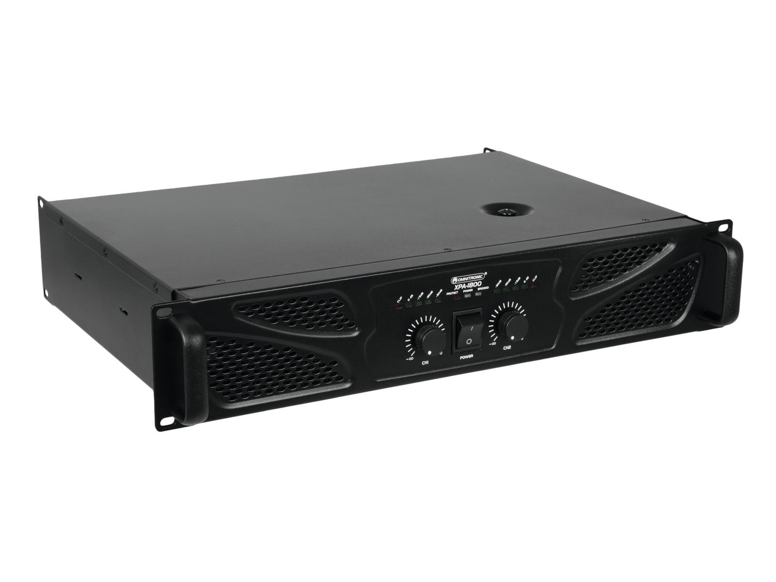 OMNITRONIC XPA-1800 Endstufe 2x 900 W