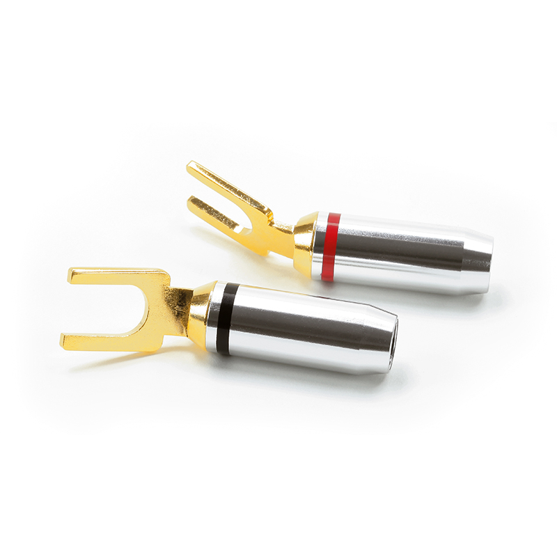 Dynavox Kabelschuhe 2er-Set vergoldet Dynavox Kabelschuhe 2er-Set vergoldet