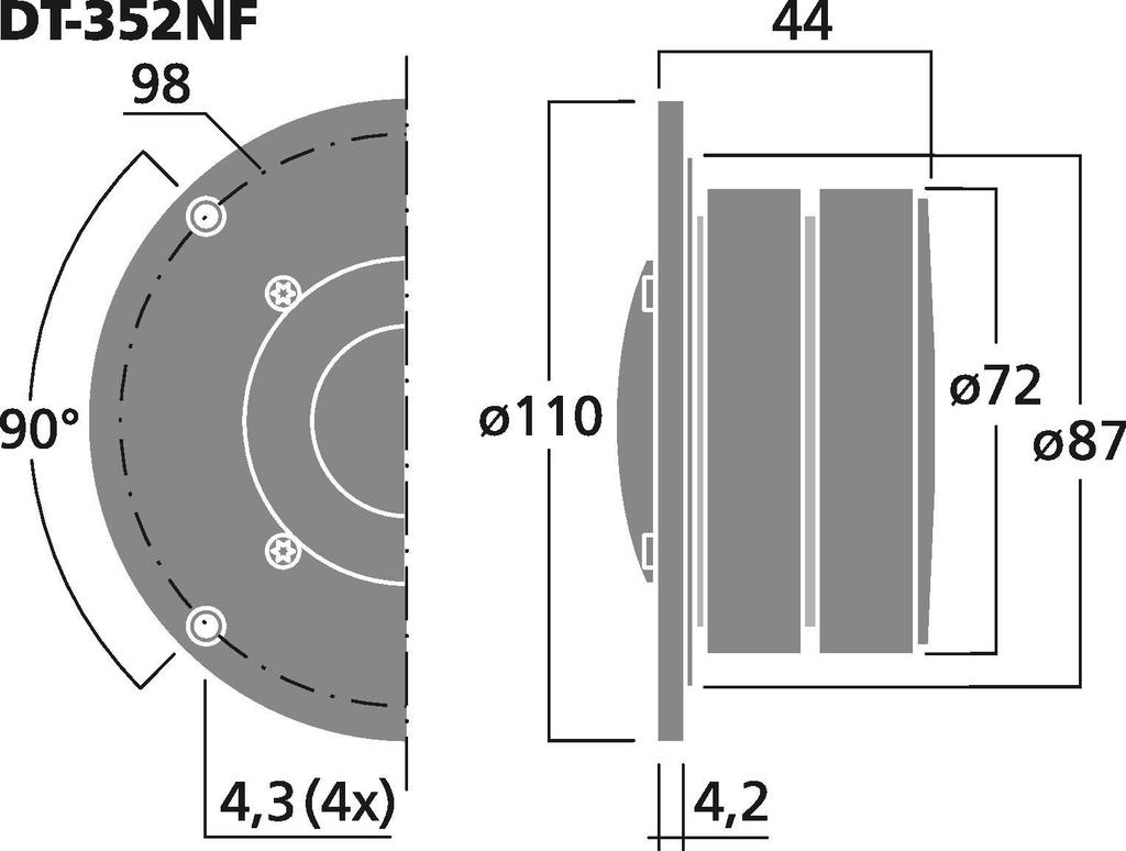 Monacor DT-352NF