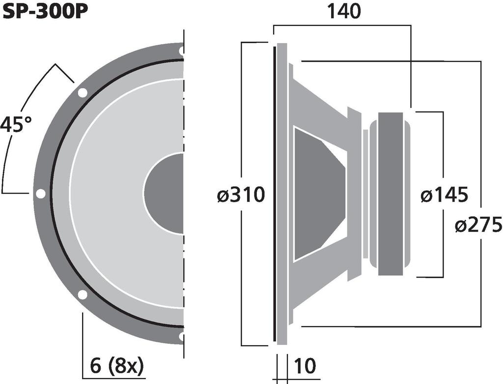 Monacor SP-300P