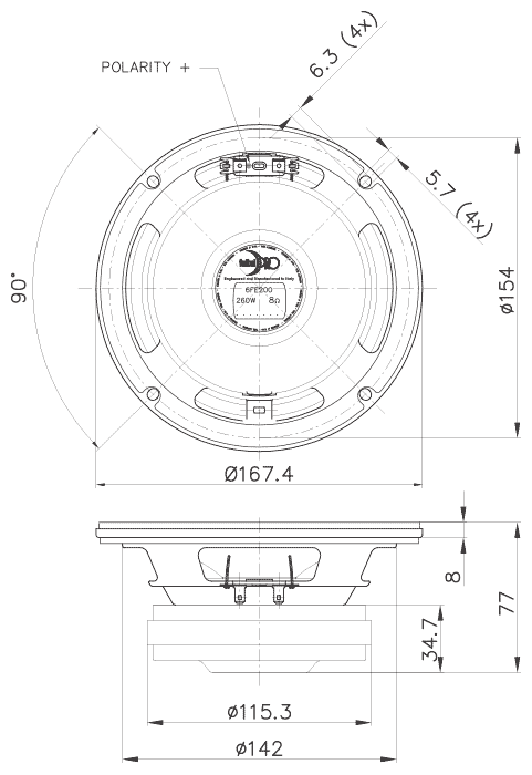 Faital PRO 6FE200