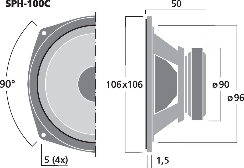 Monacor SPH-100C