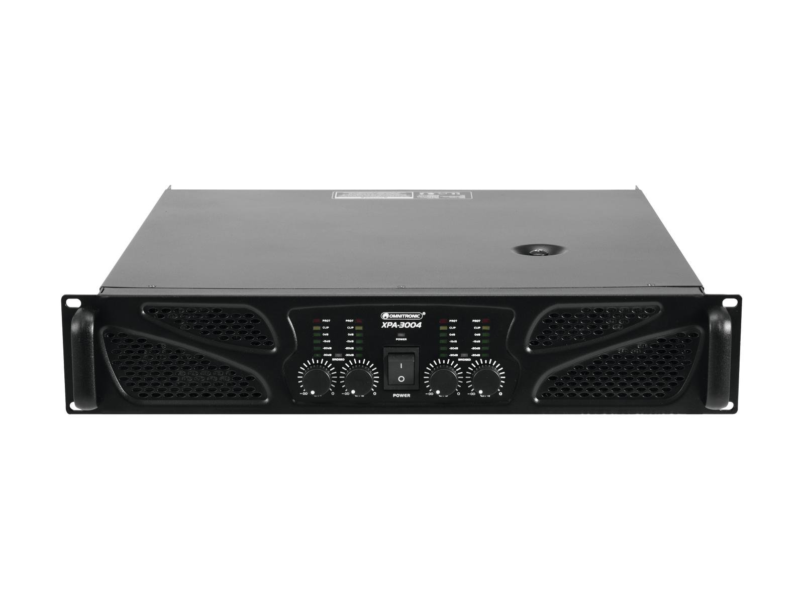 OMNITRONIC XPA-3004 Endstufe 4x 750 W