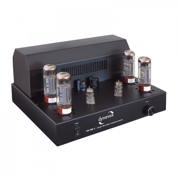 Dynavox VR-70E II Stereo-Röhrenvollverstärker schwarz Dynavox VR-70E II Stereo-Röhrenvollverstärker schwarz