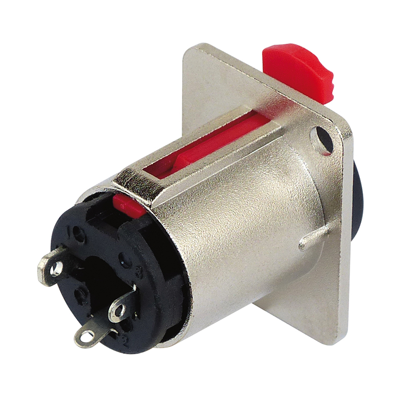 PA-Stereo-Einbaubuchse Klinke 6.3mm BLANKO