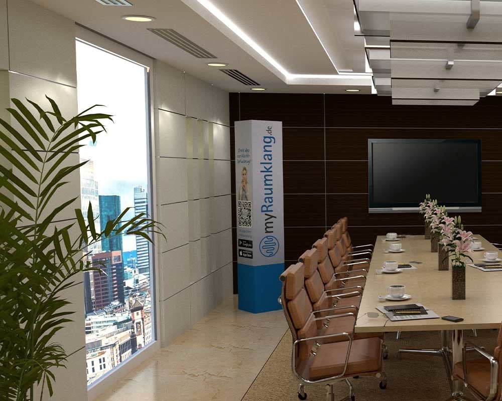 Akustik-Säule aus BASOTECT®   Akustik-Säule aus BASOTECT®