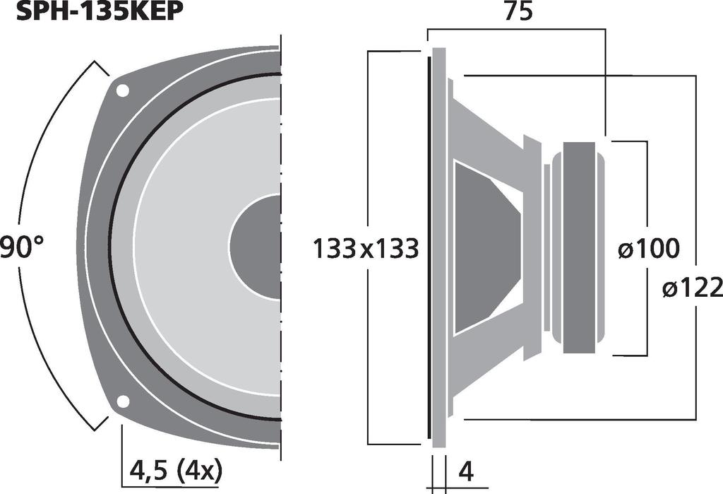 Monacor SPH-135KEP