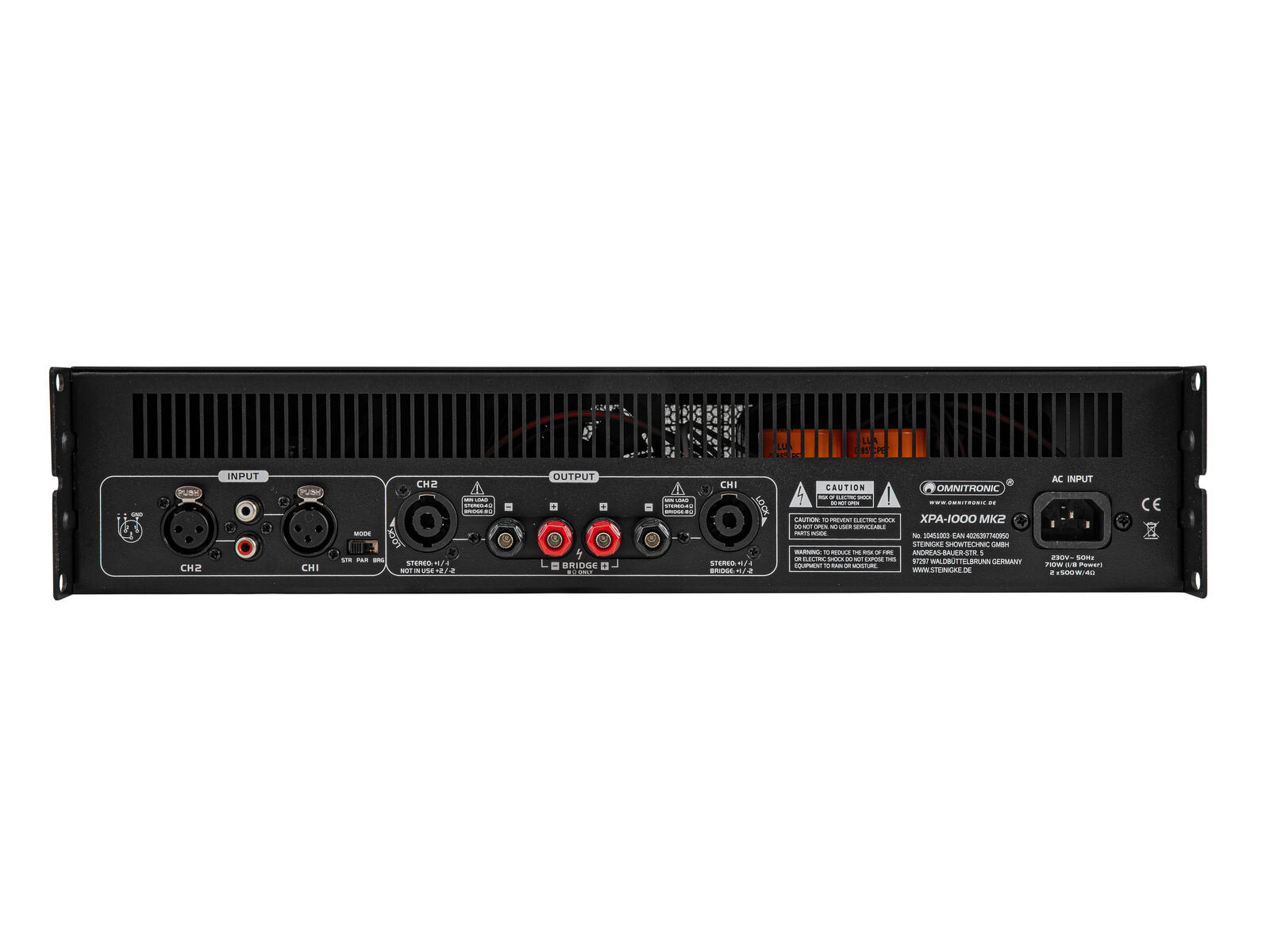 XPA-1000-MK2 von OMNITRONIC