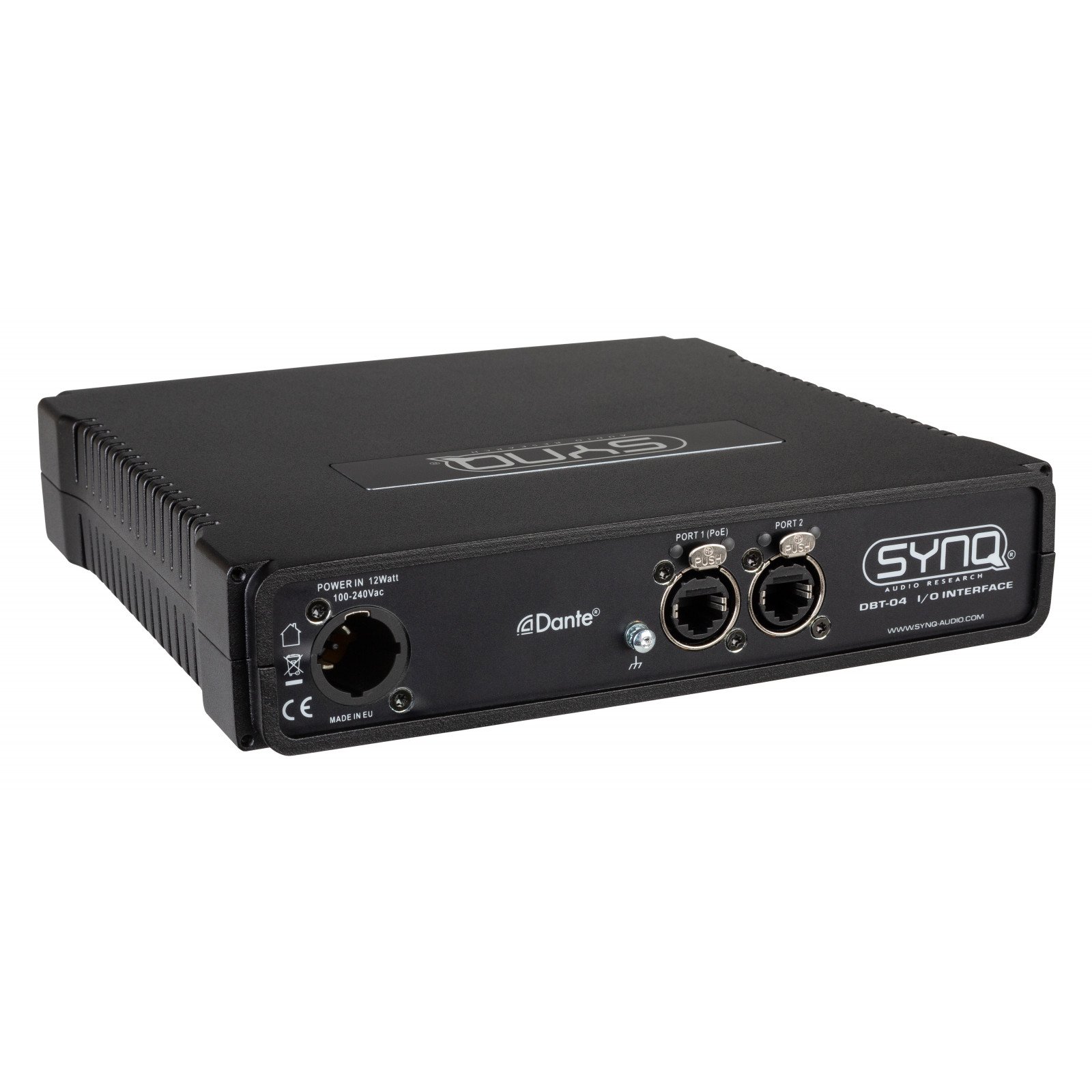Synq DBT-04 Analog-/Dante-Netzwerk-Audio-Bridge Synq DBT-04 Analog-/Dante-Netzwerk-Audio-Bridge