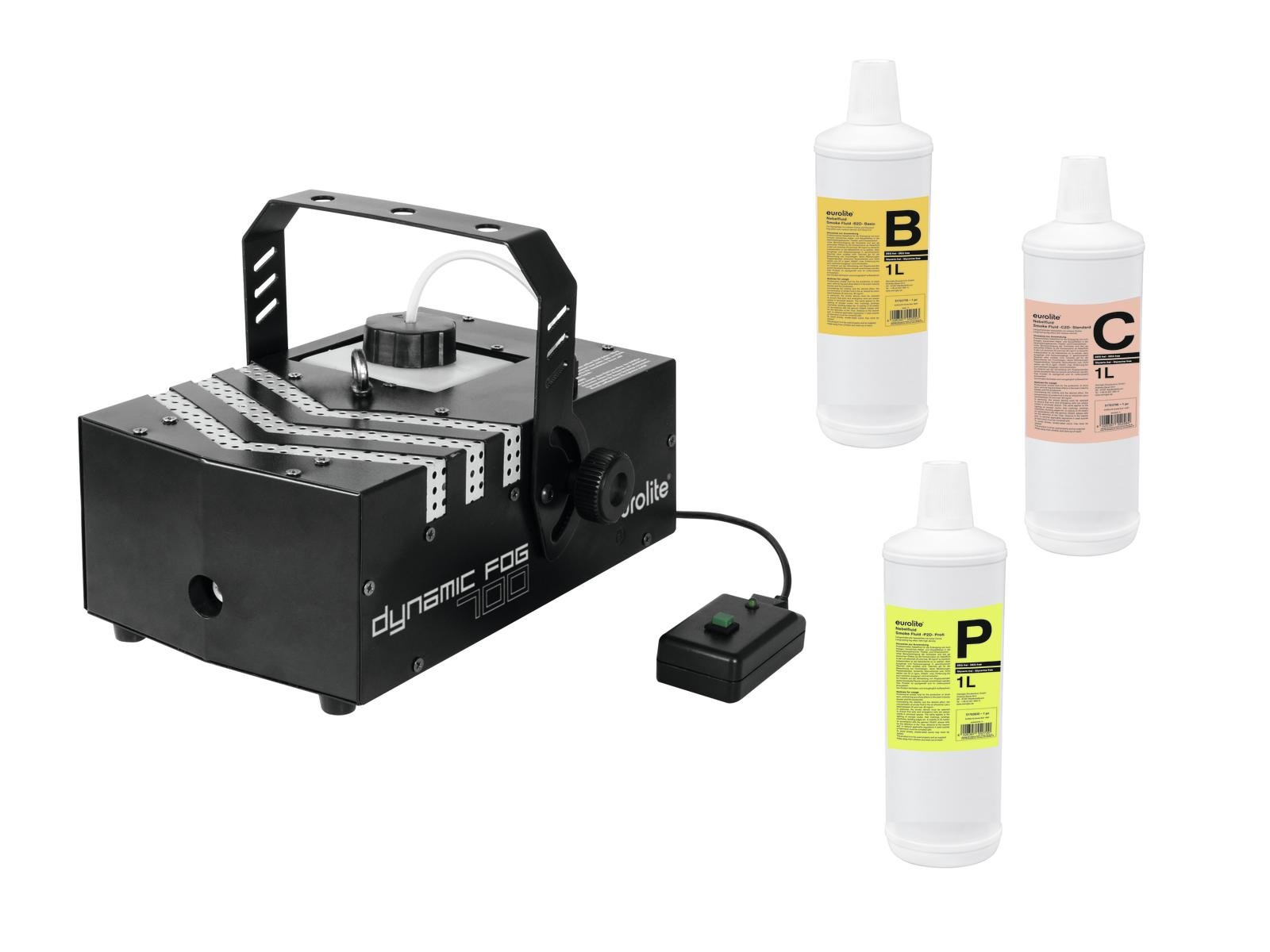 EUROLITE Set Dynamic Fog 700 + Fluide EUROLITE Set Dynamic Fog 700 + Fluide