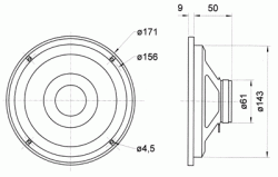 Visaton FR 6,5 Visaton FR 6,5
