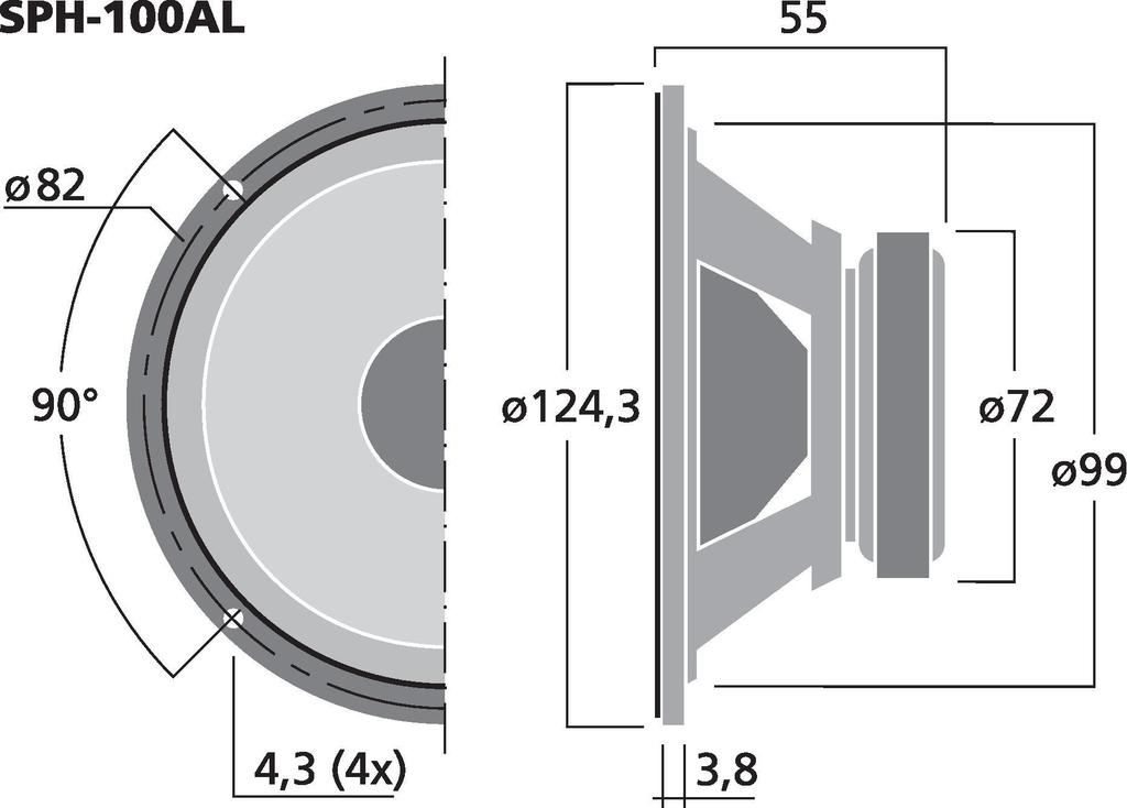 Monacor SPH-100AL