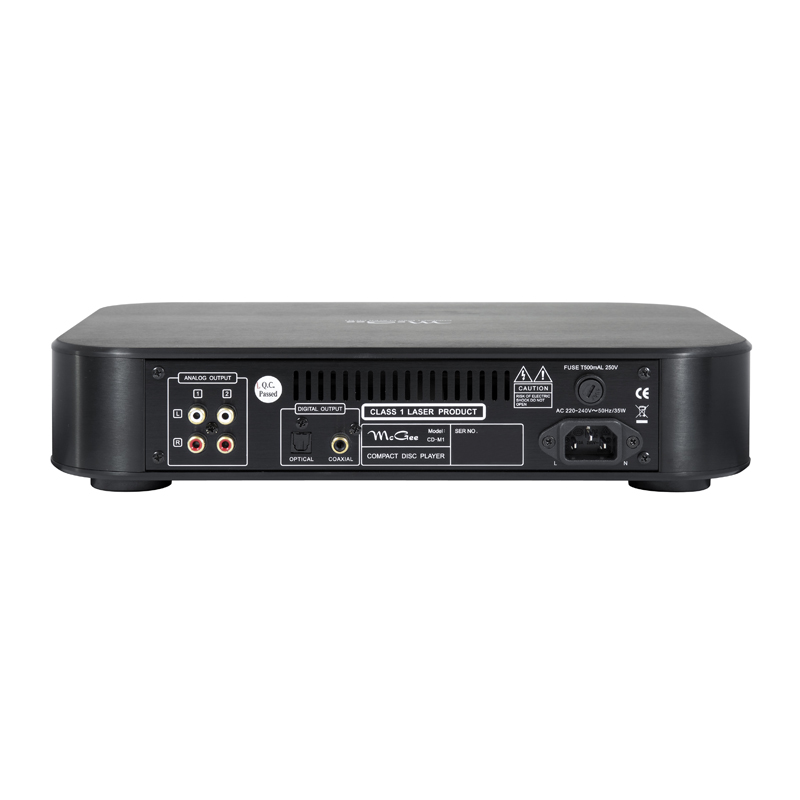 McGee CD-M1 CD-Player Black Edition