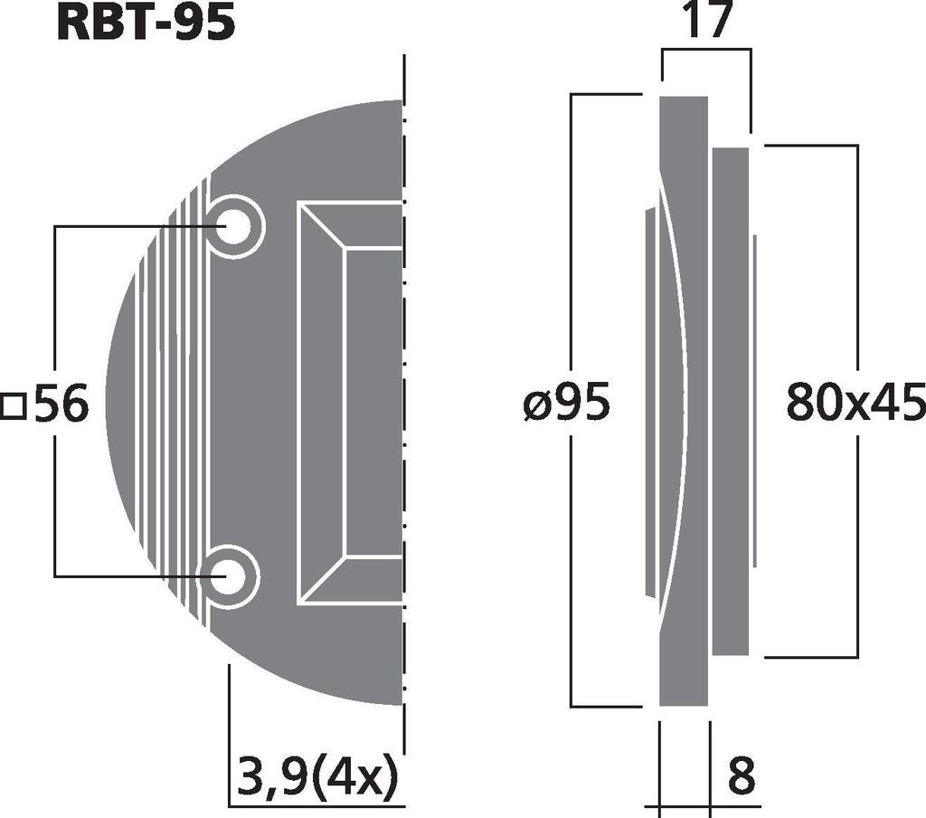 Monacor RBT-95