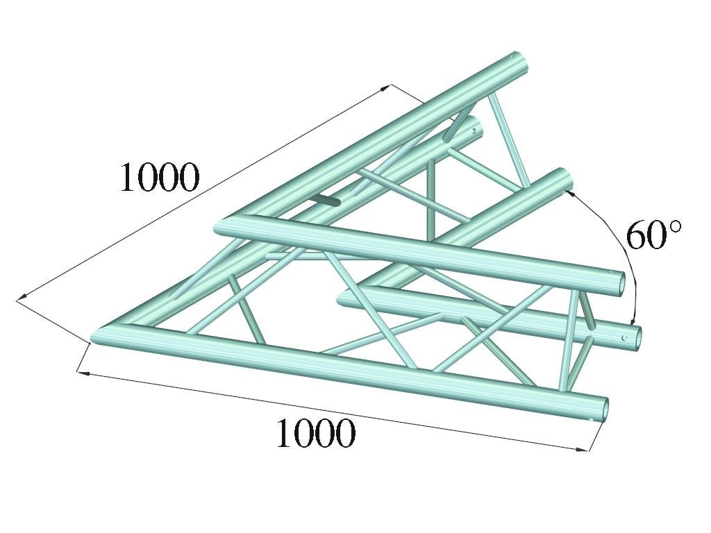 ALUTRUSS TRILOCK E-GL33 C-20 2-Weg-Ecke 60-2 ALUTRUSS TRILOCK E-GL33 C-20 2-Weg-Ecke 60-2