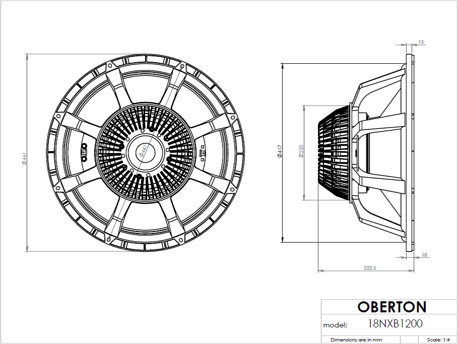 Oberton 18NXB1200