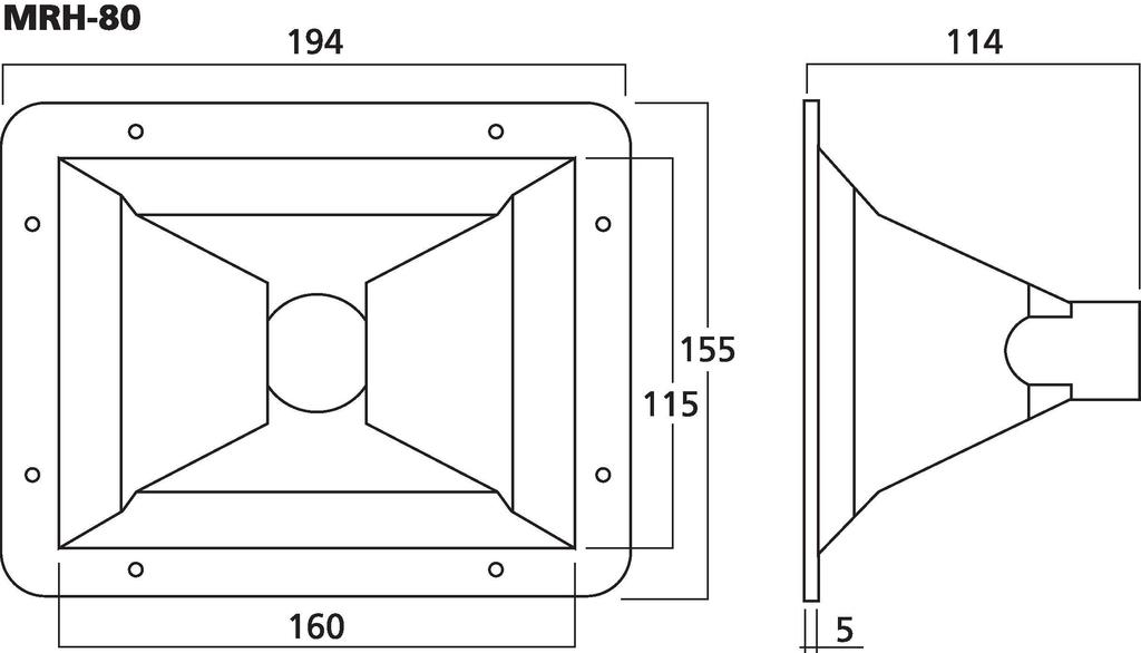 Monacor MRH-80 Monacor MRH-80