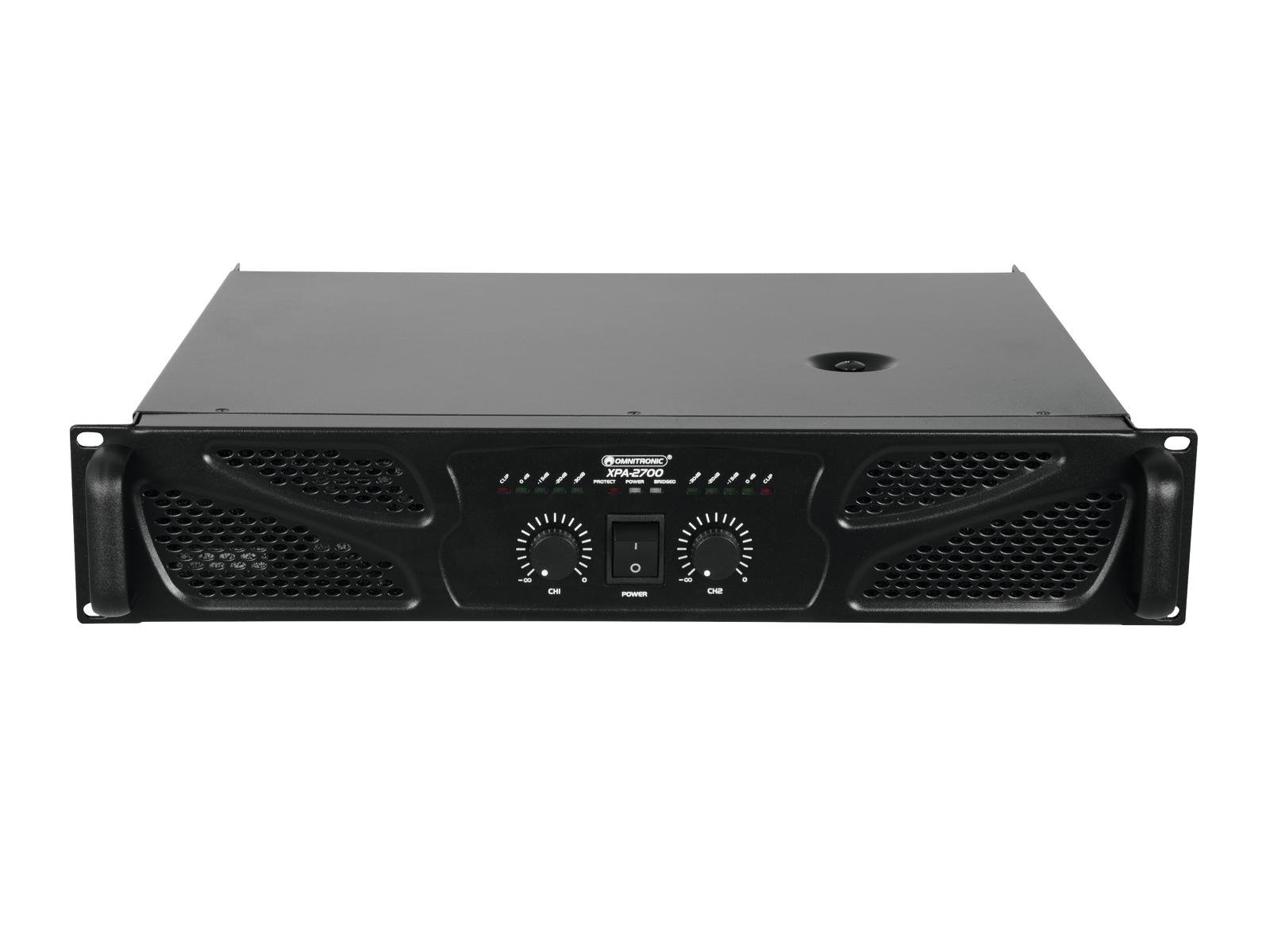 OMNITRONIC XPA-2700 Endstufe 2x 1350 W