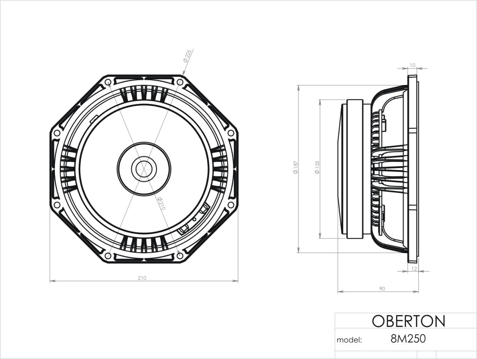 Oberton 8M250