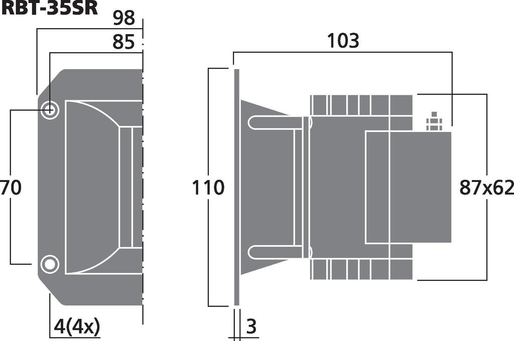 Monacor RBT-35SR