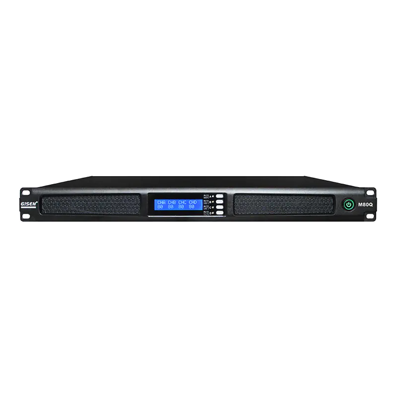 GISEN Audio M80Q 4-Kanal Class-D Endstufe