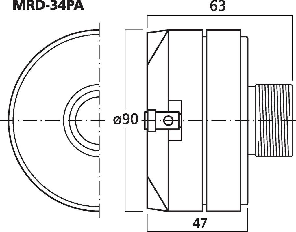 Monacor MRD-34PA Monacor MRD-34PA