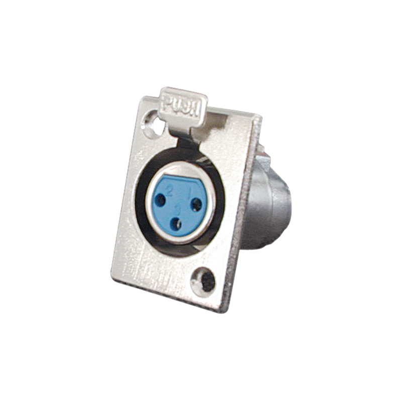 XLR Einbaubuchse BLANKO X-1015