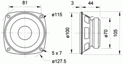 Visaton FR 10-8