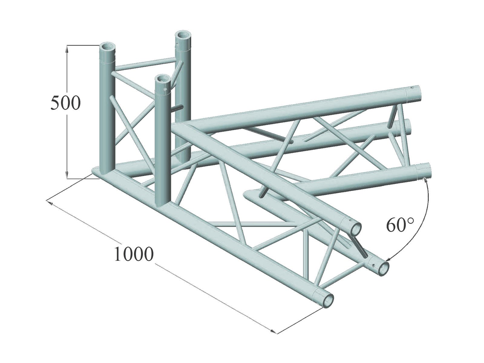 ALUTRUSS TRILOCK 6082AC-20-3 3-Weg-Ecke 60-1