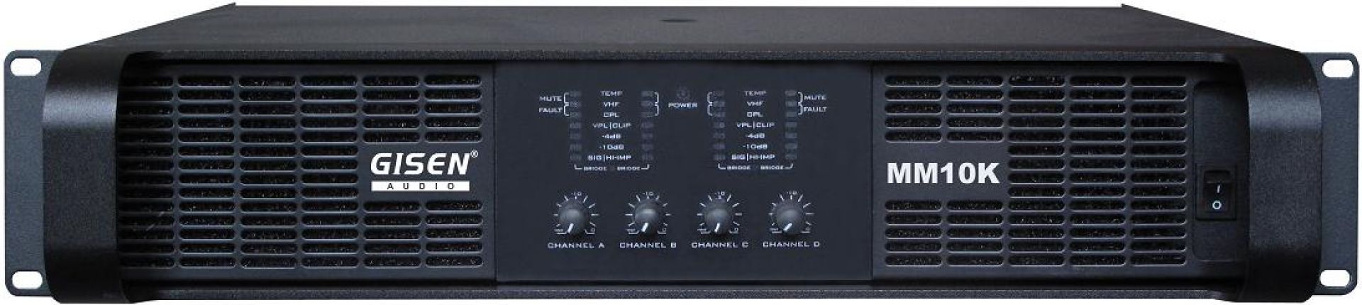 GISEN Audio MM10K 4-Kanal Class-TD Endstufe