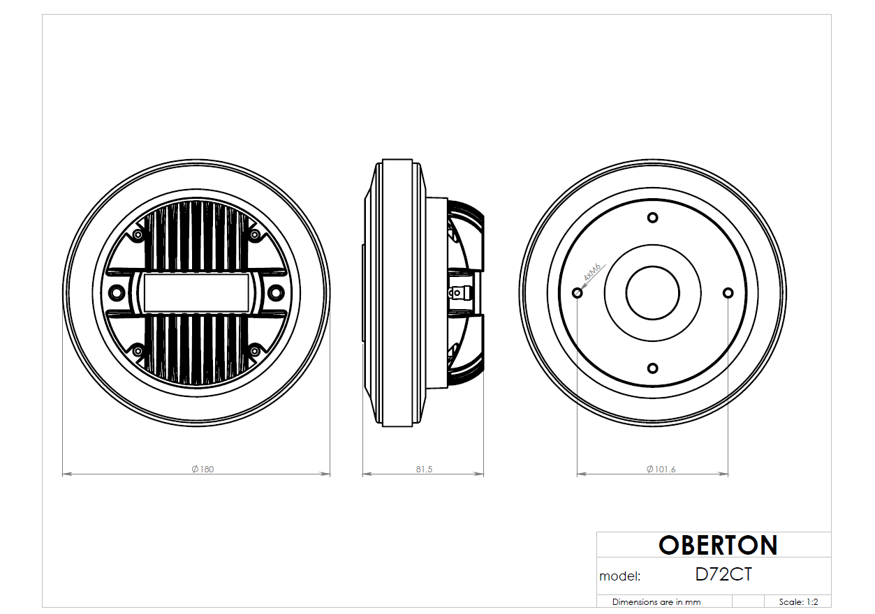 Oberton D72CT