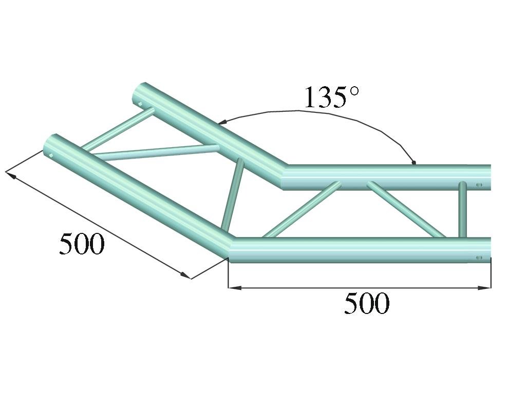ALUTRUSS BILOCK BQ2-PAC23H 2-Weg Ecke 135 ALUTRUSS BILOCK BQ2-PAC23H 2-Weg Ecke 135
