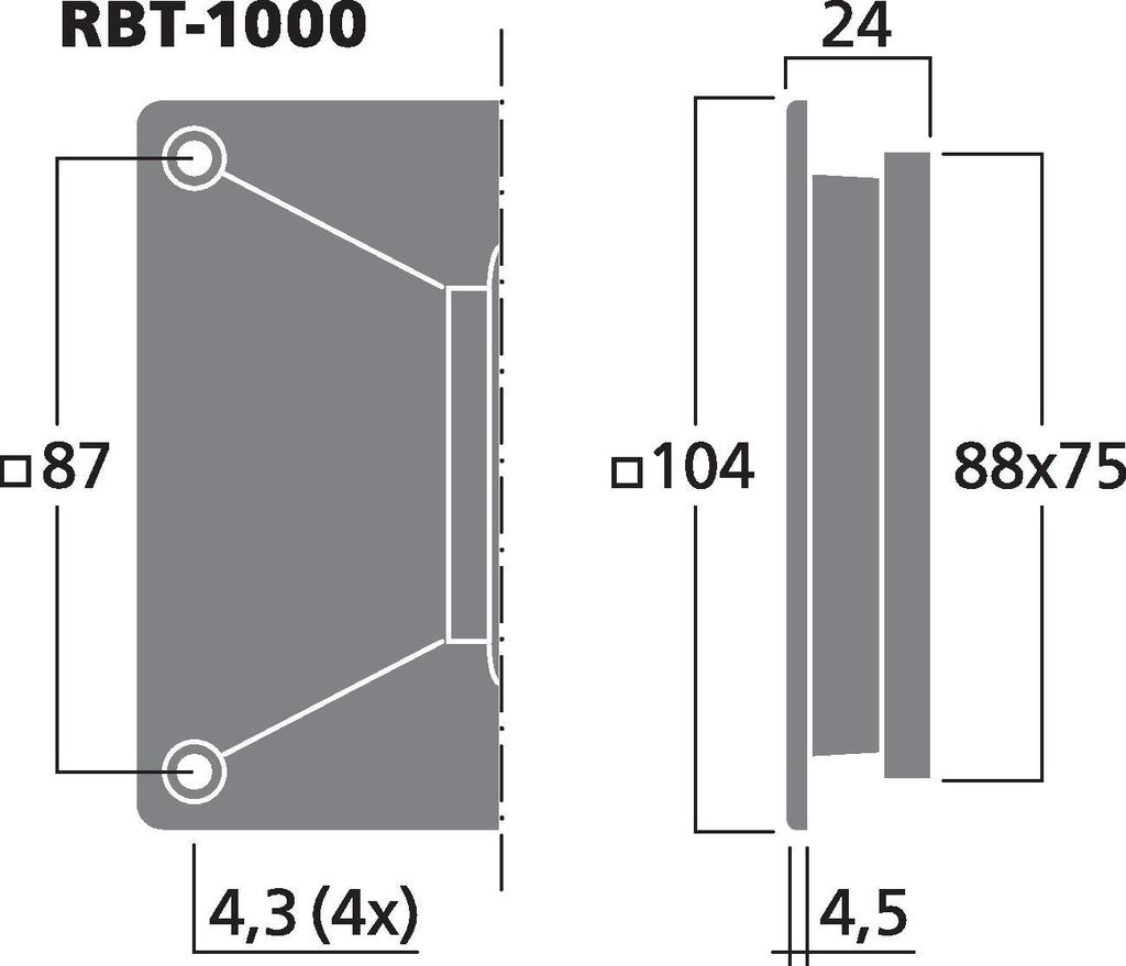 Monacor RBT-1000
