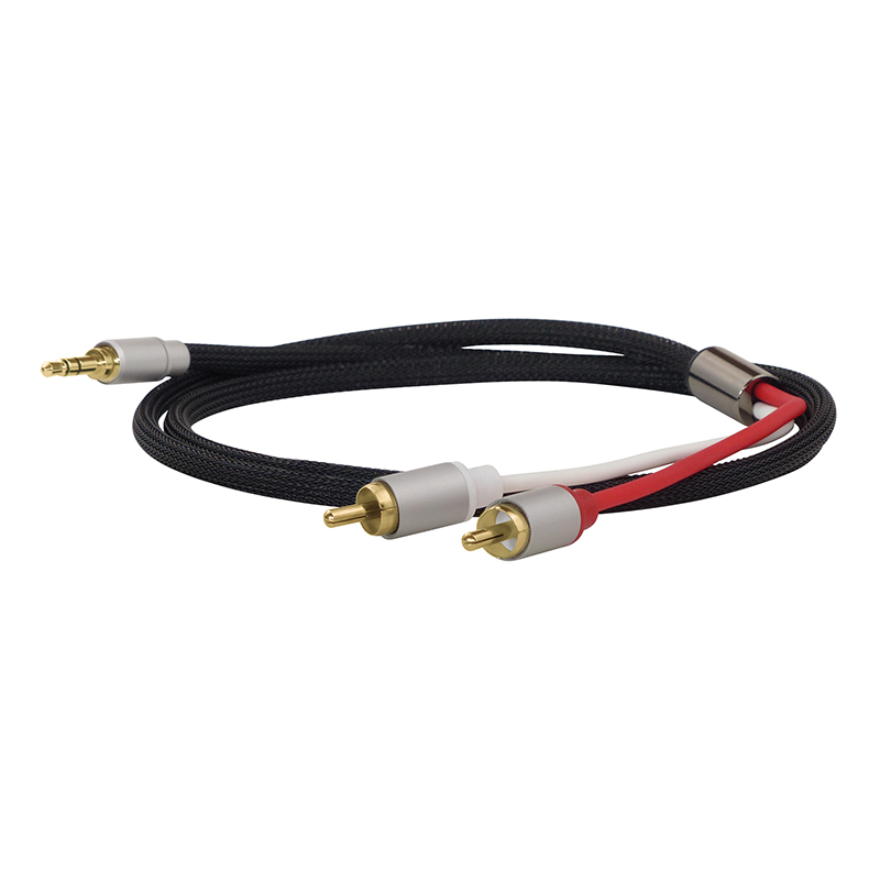 Dynavox Stereo Audiokabel 3,5mm auf Cinch (Stecker - Stecker)