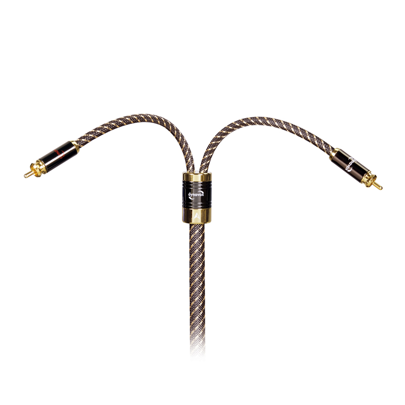 Dynavox Black Line Cinchkabel Stereo Dynavox Black Line Cinchkabel Stereo