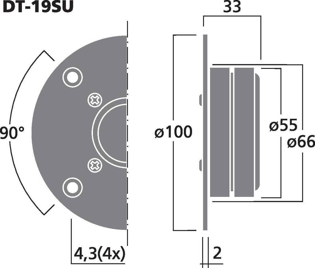 Monacor DT-19SU