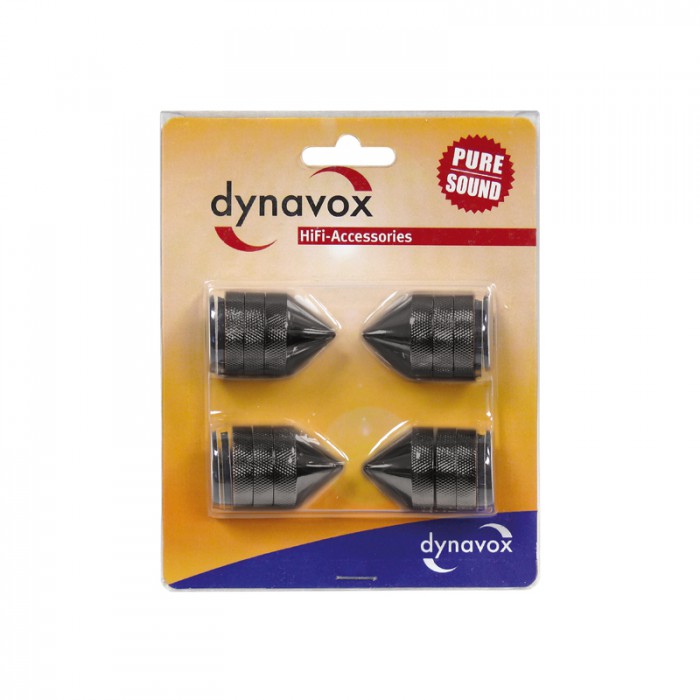 Dynavox Sub-Watt-Absorber 4er Set schwarz