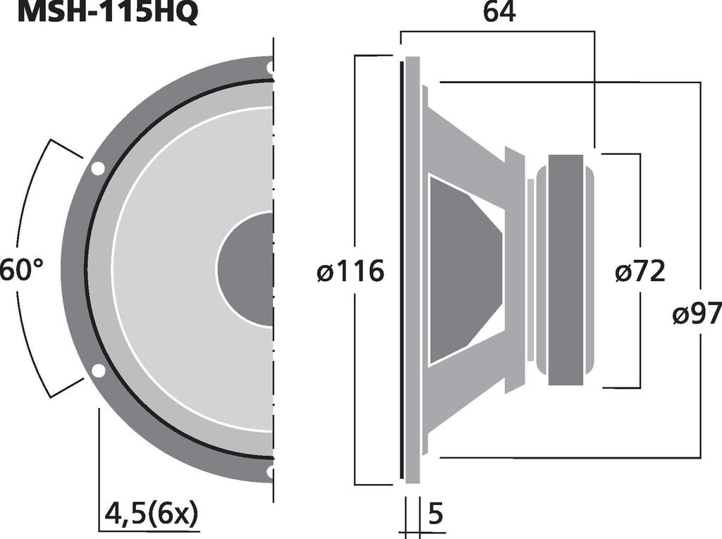 Monacor MSH-115HQ