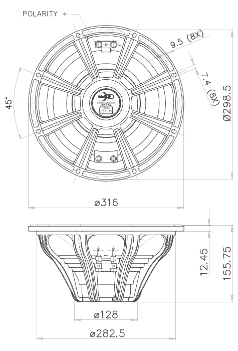Faital PRO 12FH500 Faital PRO 12FH500