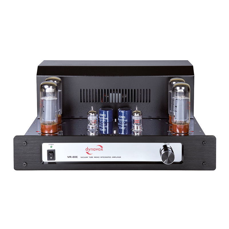 Dynavox VR-80E Mono-Röhrenvollverstärker chrom Dynavox VR-80E Mono-Röhrenvollverstärker chrom