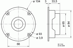 Visaton SC 10 N