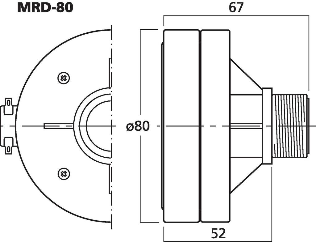 Monacor MRD-80